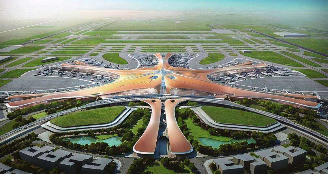 Soluție de temperatură fără fir la Beijing Aeroportul Internațional Daxing